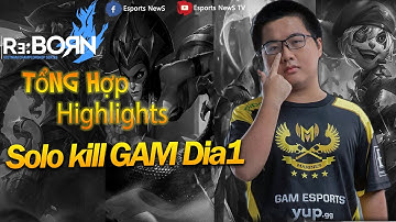 Tổng hợp những pha GAM Dia1 "Đơm" đối thủ tại VCS | Highlights VCS Spring