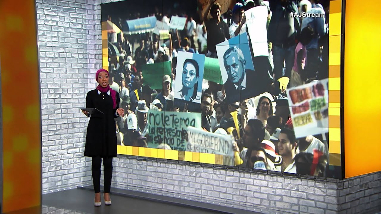 #AJStream يقود إلى: تطبيق الاتحاد الأمريكي للحريات المدنية يحمي مقاطع فيديو الهواتف الذكية التي توثق مواجهات مع الشرطة، بحسب متظاهرين غواتيماليين