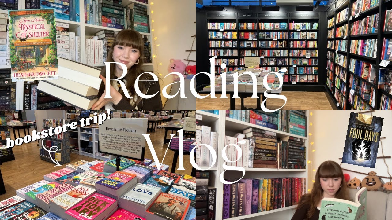 READING VLOG | bookstore trip and reading an anticipated 2026 release📖