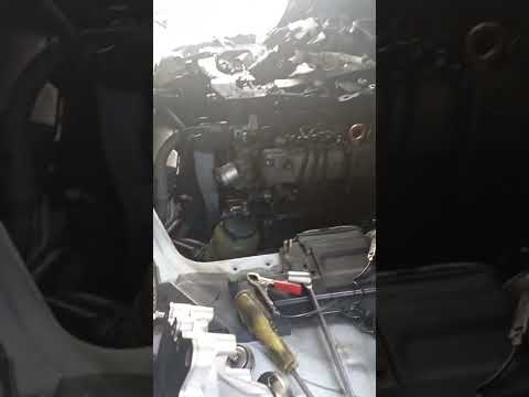 TOYOTA HIACE 2KD ENGINE CHANGE WATER PUMP TIMING BELT And PULLY ALTERNATOR