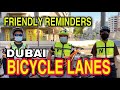 BICYCLE LANES DUBAI UAE | A Friendly Reminders