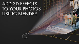 Add 3D Effects to Your Photos with Camera Projection Mapping in Blender 2.8