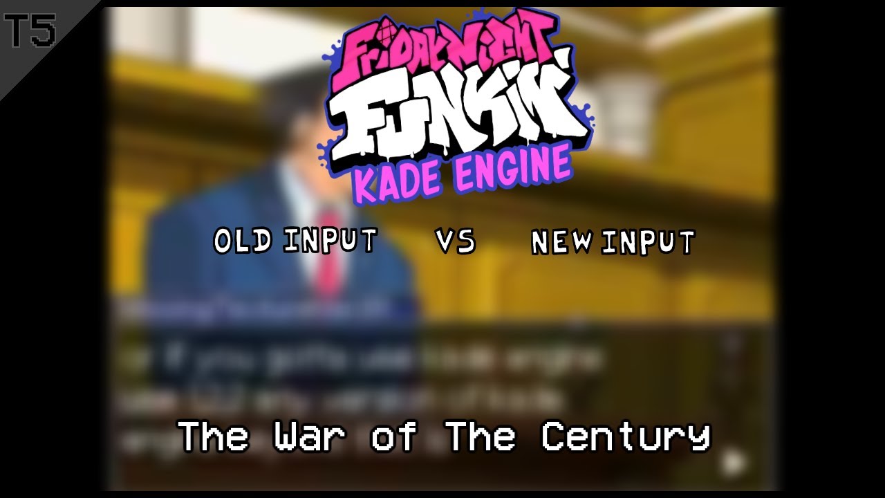 Kade Engine Old Vs New Input: Ace Attorney War of The Century