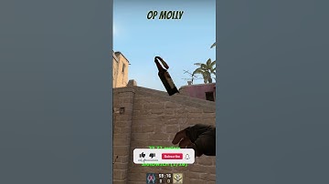 OP SANDWICH MOLLY ON MIRAGE #cs2 #csgo #cs