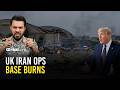 UK Base Used In Iran Ops Burns As US Rushes Airpower Into Gulf