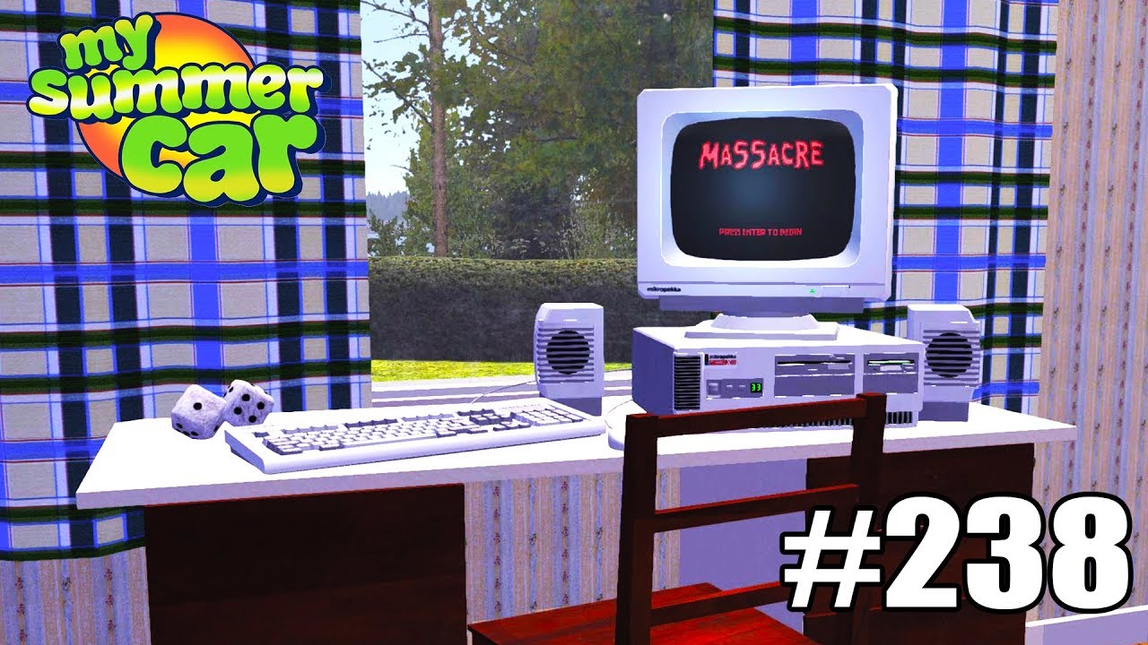 My Summer Car - VIREI A NOITE JOGANDO NO MEU NOVO COMPUTADOR! 