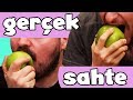 Gerçek VS. Sahte - Bilemeyen Sahteyi Yer!