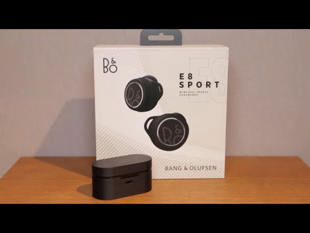 B&O E8 Sport Wireless Earphones Review & Features - YouTube