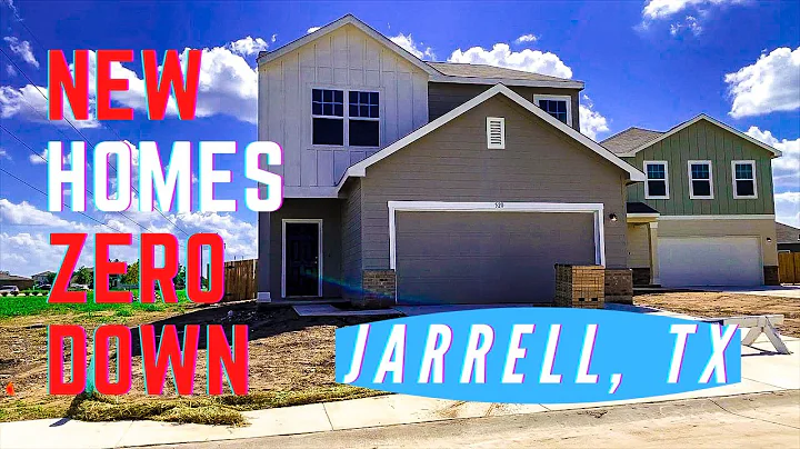 New Construction in Jarrell | Sonterra | $187K-$23...