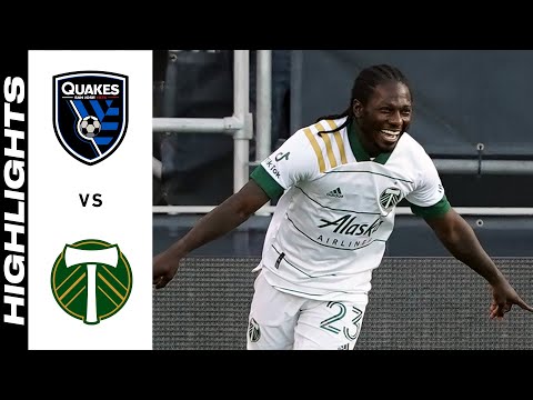 San Jose Earthquakes Portland Timbers Goals And Highlights