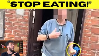 Islamist Harasses The WRONG Man In Belgium For Eating On Ramadan!