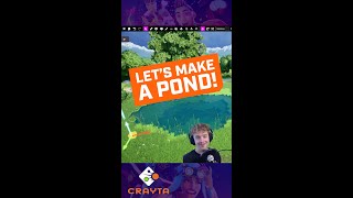 Crayta Tutorial #shorts : Let's Make A Pond!