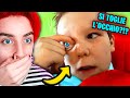 BAMBINO SI TOGLIE L'OCCHIO..