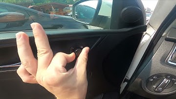 How to Enable or Disable Side Rear View Mirrors Heating in Seat Toledo IV ( 2012 – 2018 )