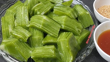 Làm theo cách này để món BÁNH ĐÚC LÁ DỨA thơm béo thanh mát dai giòn tự nhiên