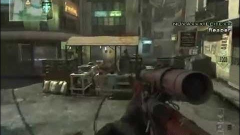 MW3 dragunov game play