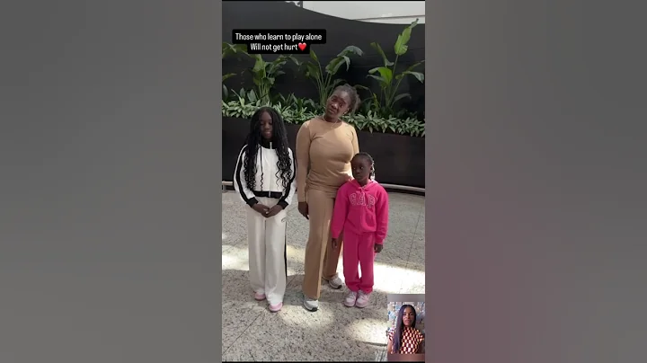Nigerian actress, Mercy Johnson & her cute daughters dancing & vibing happily to their favorite song