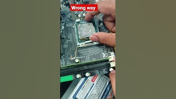 wrong installation of cpu #shorts