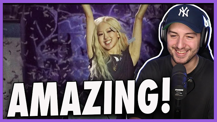 Rosé : "Stay a little longer", "Toxic till the end", "APT." - Gala des Pièces Jaunes REACTION!