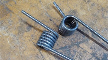 WINDING A TORSION SPRING Tips 660 tubalcain