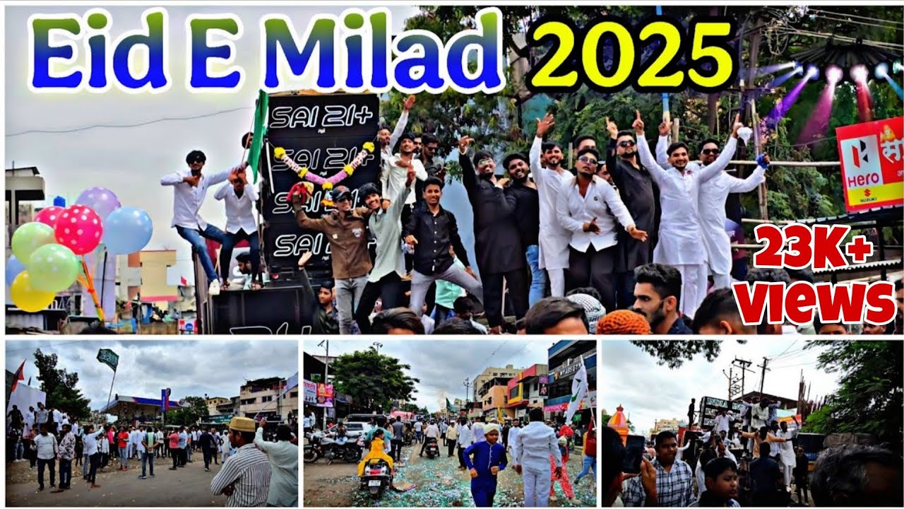 Eid E Milad Pune 2025 😍🔥| Eid E Milad Pune Julus| Eid E Milad Dj | Eid E Milad Sayyed Nagar #eid 