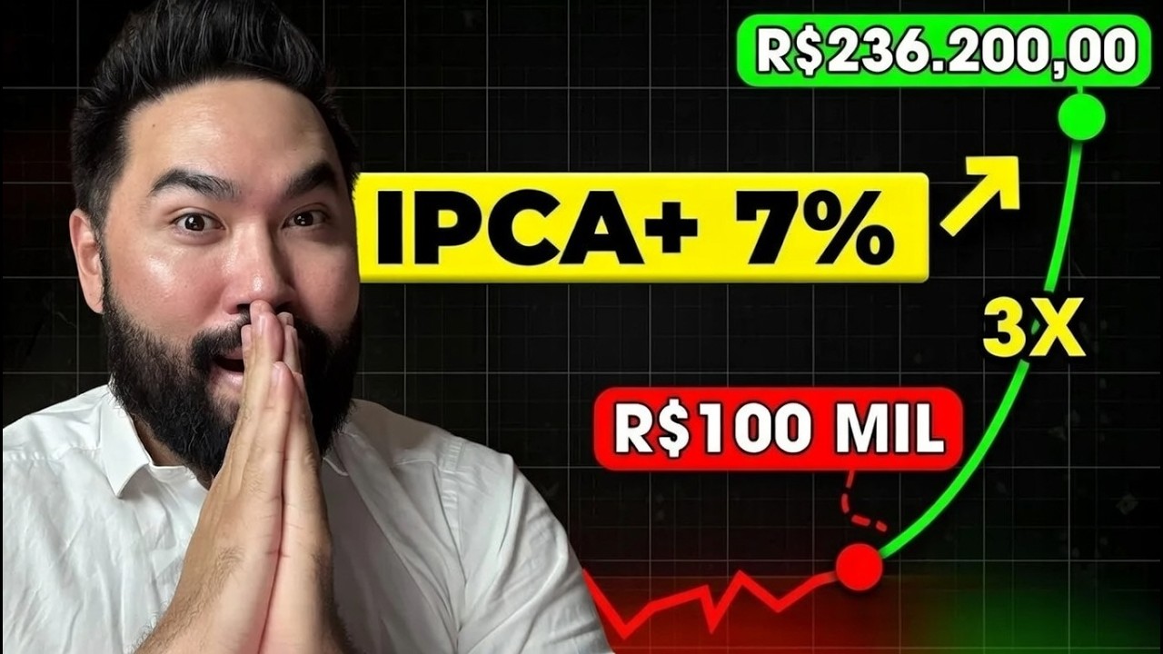 ÚLTIMA CHANCE de GANHAR MUITO DINHEIRO na RENDA FIXA (NTN-B IPCA+7%)