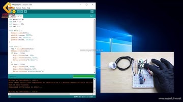 สอนใช้งาน ESP32 เซ็นเซอร์วัดระดับน้ำของเหลวแบบไร้สัมผัส liquid level Water level Sensor