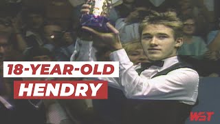 18-Year-Old Stephen Hendry Wins FIRST Ranking Title! | 1987 Grand Prix