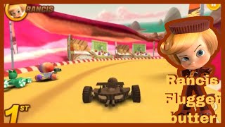 SUGAR RUSH SPEEDWAY GAMEPLAY WITH RANCIS FLUGGERBUTTER | SWEET RIDE