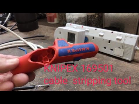 V.205 KNIPEX ERGOSTRIP 169501 CABLE tools(right hand) - YouTube