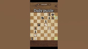 daily puzzle 🧩!! chess.com #sehar #chess #games #gukesh #phonkmusic