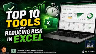 Top Ten Tools For Managing Risk in Excel [FREE WORKBOOK!]