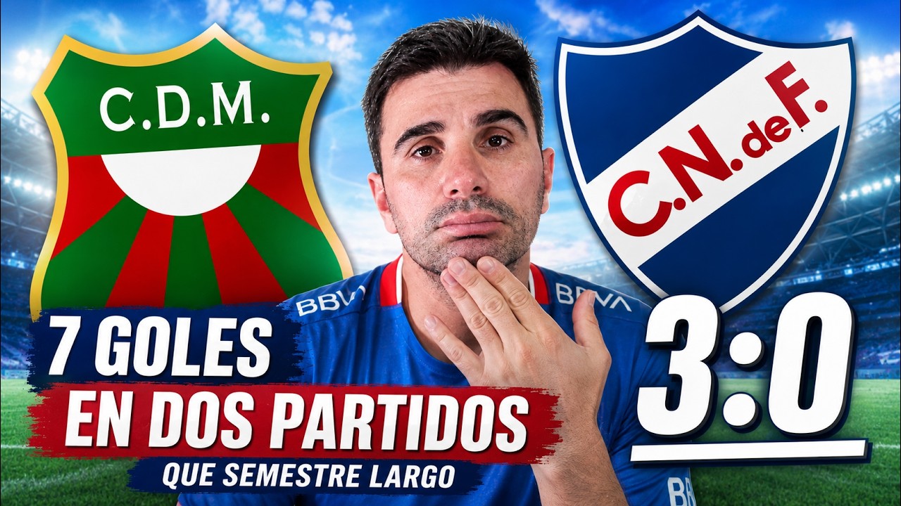 Nacional volvió a caer: la goleada que encendió todas las alarmas