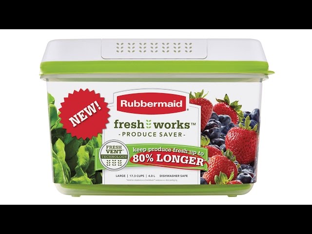 Rubbermaid Fresh Works Part 2 - AS SEEN ON TV 