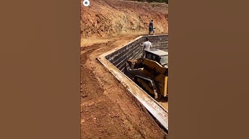 Building  a Double Retaining Wall on a Massive Hillside ! Part 1