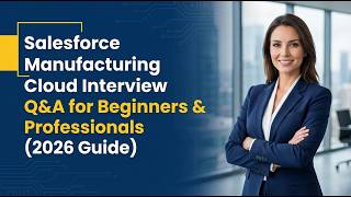 Salesforce Manufacturing Cloud Interview Q&A for Beginners & Professionals (2026 Guide)