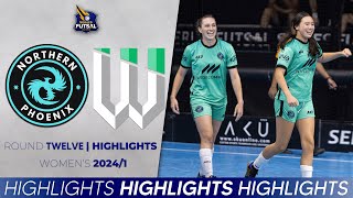 Highlights | Northern Phoenix vs Western United FC | Round 12 | 2024/1