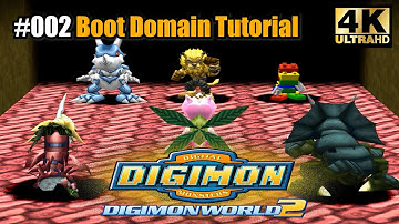 Digimon World 2 #002 Boot Domain Tutorial Playstation 1 (Upscale 4K) Remastered Playthrough