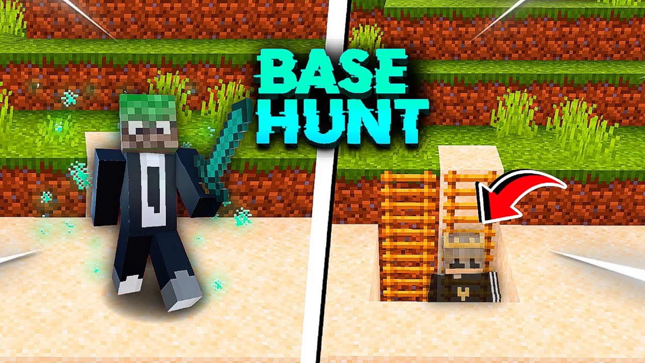 MINECRAFT BASE HUNT CHALLENGE 🤩 | THE MOST HIDDEN BASE IN MINECRAFT ...