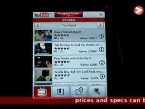 HTC Touch Viva Video Review