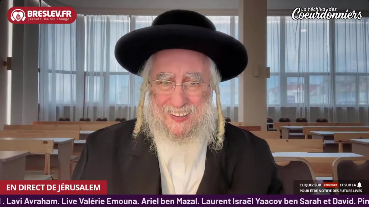 Likoutey Moharane Torah  61  (Parparot 7)- Breslev - OMER 37-20 mai