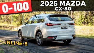 2025 Mazda CX-80 G40e (6CYL) review: 0-100 & POV test drive