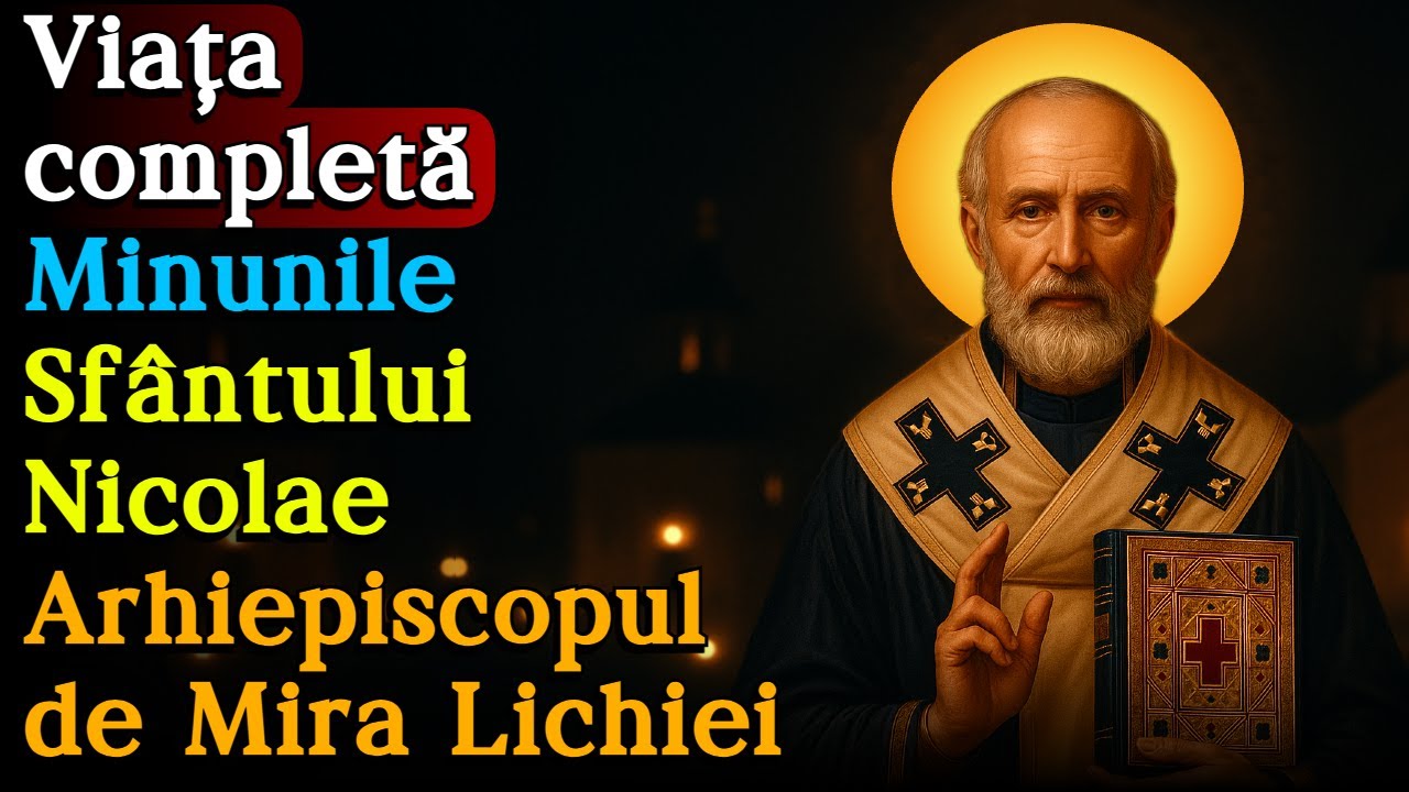 🔴 Minunile și Viața completă a Sfântului Nicolae - marele făcător de minuni 🎁 6 Decembrie