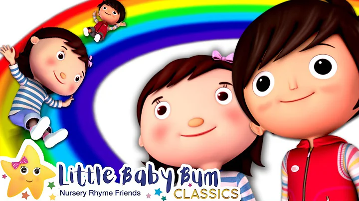 Rainbow Colors Song | Learn English for Kids | Cartoons for Kids | Nursery Rhymes | Little Baby Bum