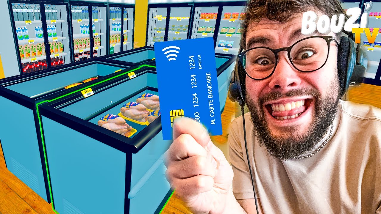 J’ACHÈTE MES PREMIERS CONGÉLATEURS ! (Supermarket Simulator