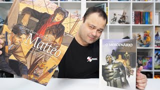 Mattéo 4 e O Mercenário 10 pela Ala dos Livros