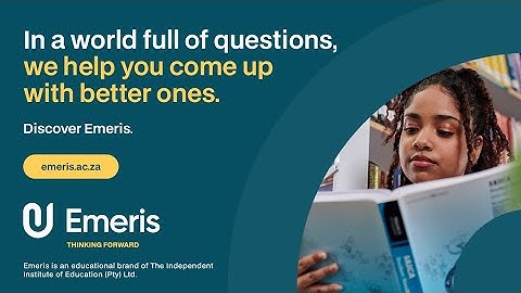 Education for the Future brought to you by Emeris in Partnership with Business Day