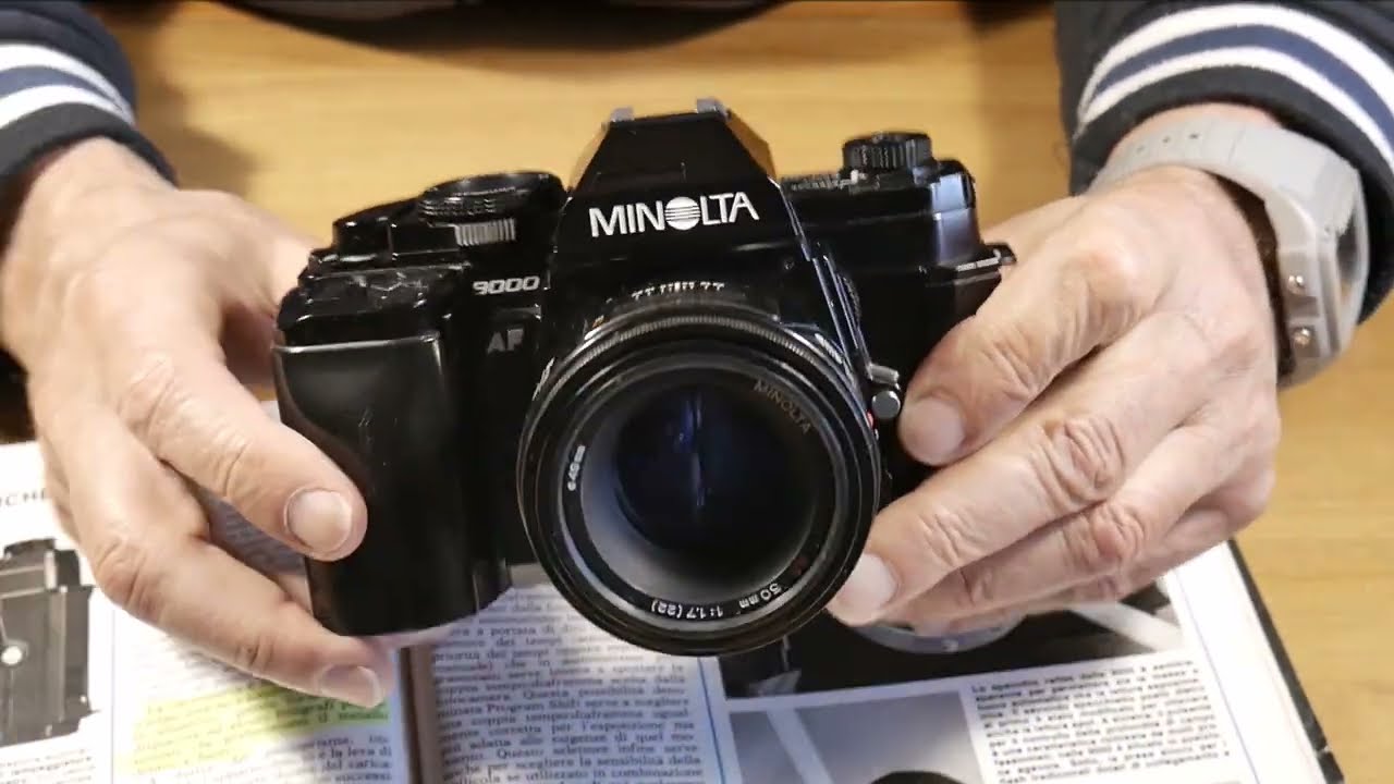 All professionals with Minolta 9000 - YouTube