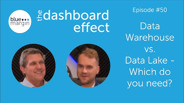 Data Warehouse vs. Data Lake - Which do you need? - #50: The Dashboard Effect Podcast