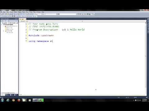 Lab1 HelloWorld